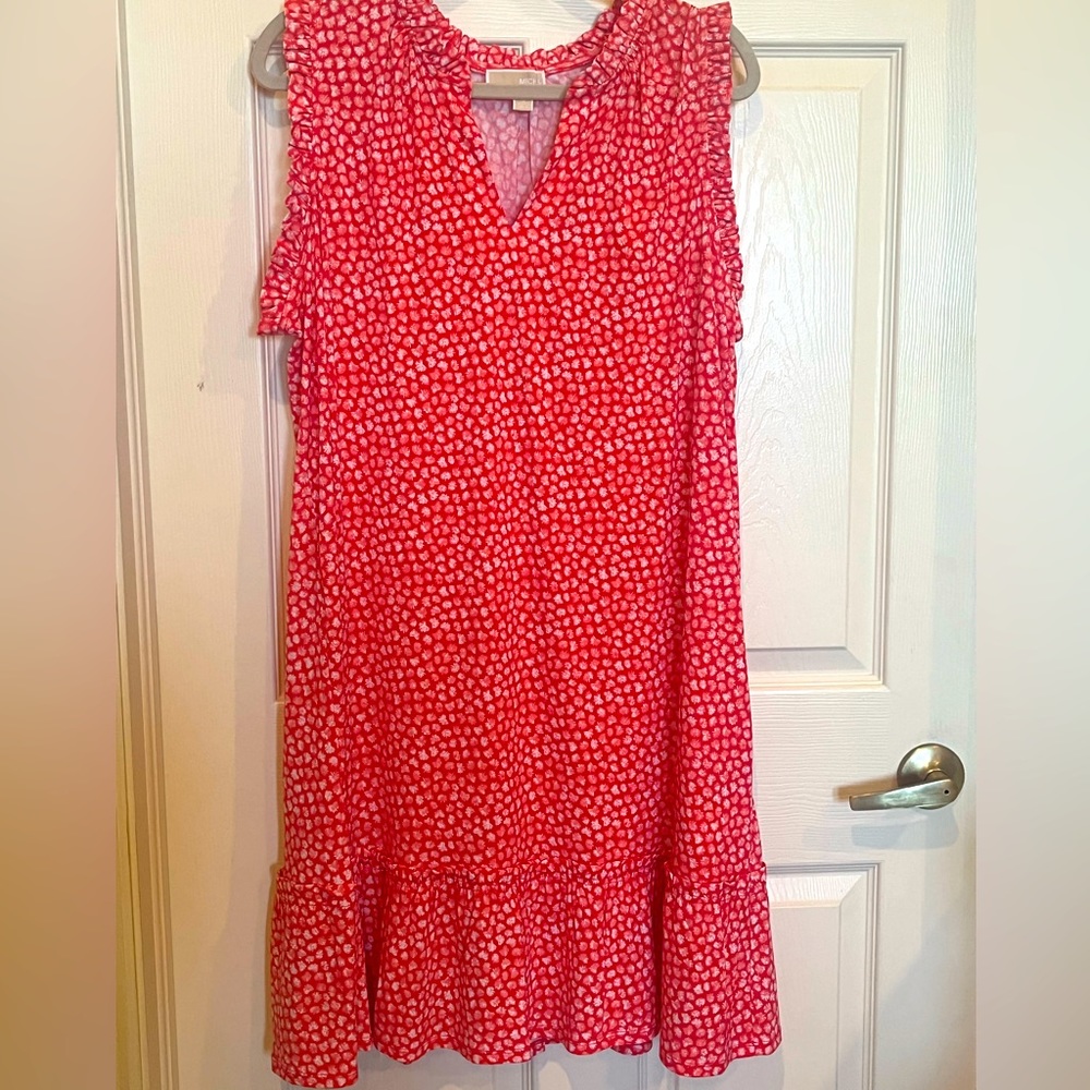 MICHAEL Michael Kors Red Polka Dot Dress